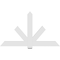 Ekena Millwork Kennewick Architectural Grade PVC Gable Bracket, 72"W x 42"H x 2"D x 6"F, 14/12 Pitch GBP072X42X0206KEN00 - alternate 3